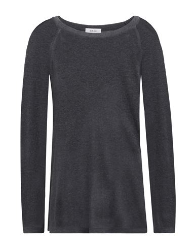 Woman Sweater Charcoal Size 8 Cotton, Polyamide