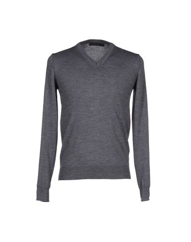 Man Sweater Grey Size 38 Merino Wool