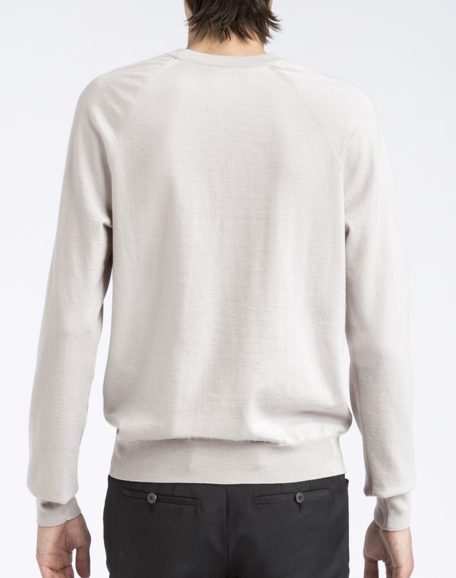 Knit Jersey Round Neck Sweater, Knitwear & Sweaters Men | Online Store