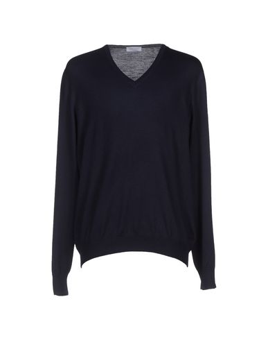Gran Sasso Man Sweater Midnight Blue Size 48 Virgin Wool In Blue