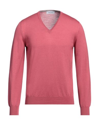 Shop Gran Sasso Man Sweater Pink Size 40 Virgin Wool