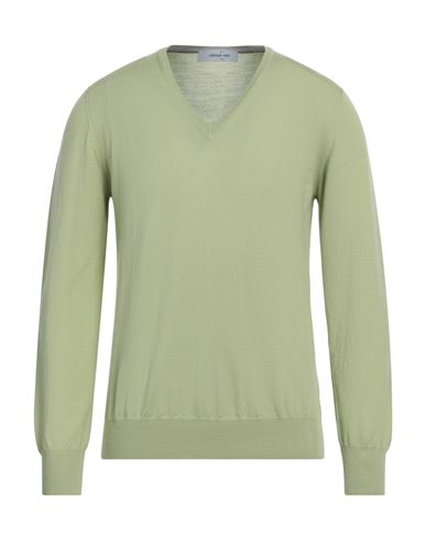 Man Sweater Taupe Size 50 Virgin Wool