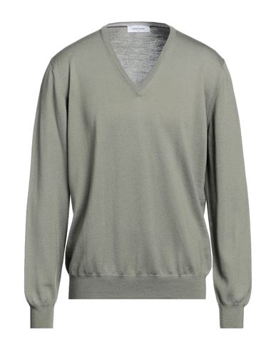 Shop Gran Sasso Man Sweater Sage Green Size 46 Virgin Wool