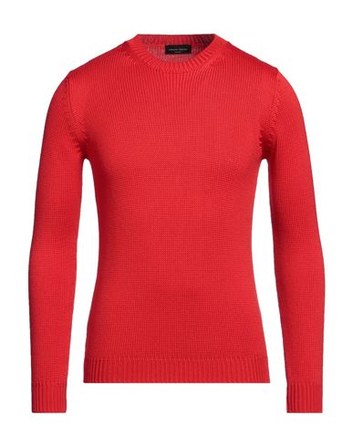 Roberto Collina Man Sweater Red Size 44 Merino Wool