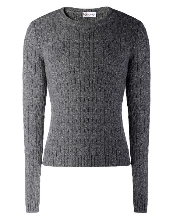 REDValentino Wool And Lurex Sweater - Knit Sweater for Women ...