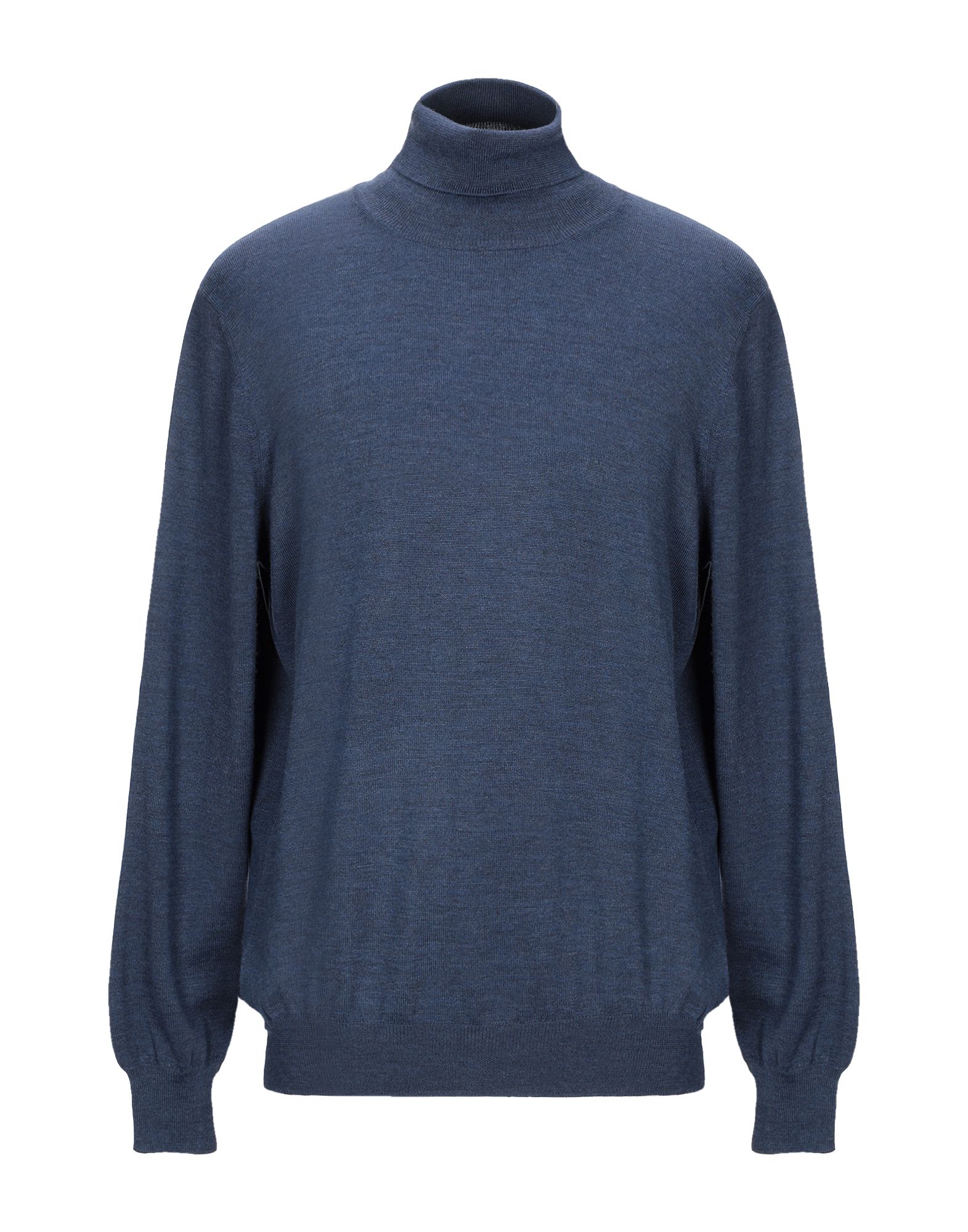 Barba Napoli Turtleneck In Slate Blue