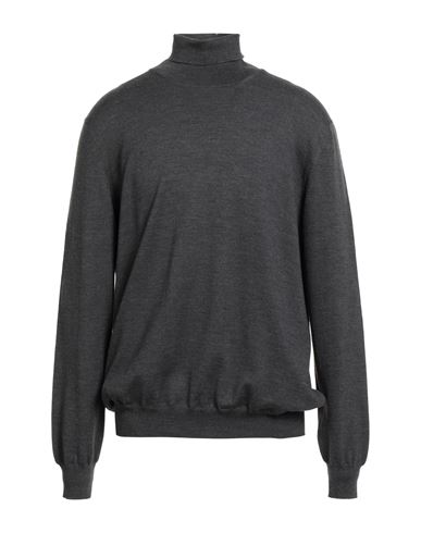 Barba Napoli Man Turtleneck Lead Size 48 Virgin Wool In Multi