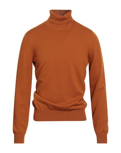 Man Turtleneck Marigold Size 48 Wool, Cashmere, Viscose