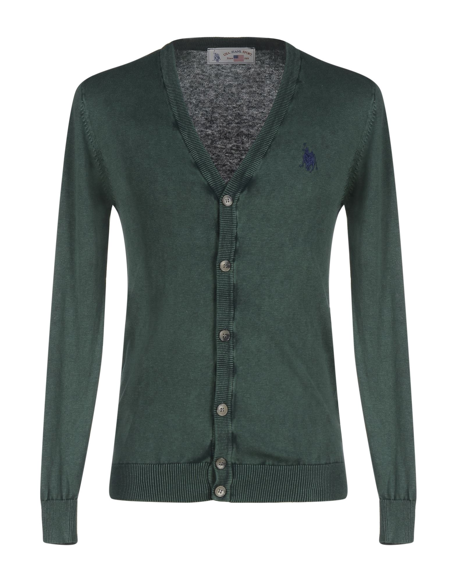 Usa.jeans.sport Usa. Jeans. Sport Cardigans In Green