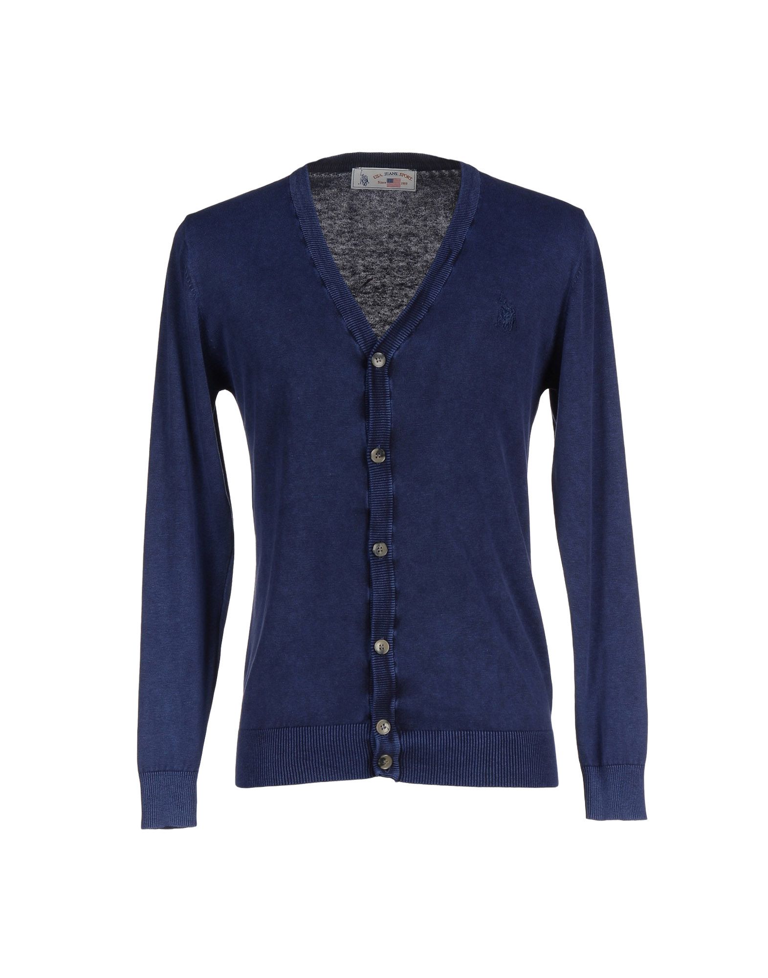 Usa.jeans.sport Usa. Jeans. Sport Cardigans In Blue