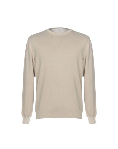 Rossopuro Man Sweater Sand Size 4 Cotton In Beige