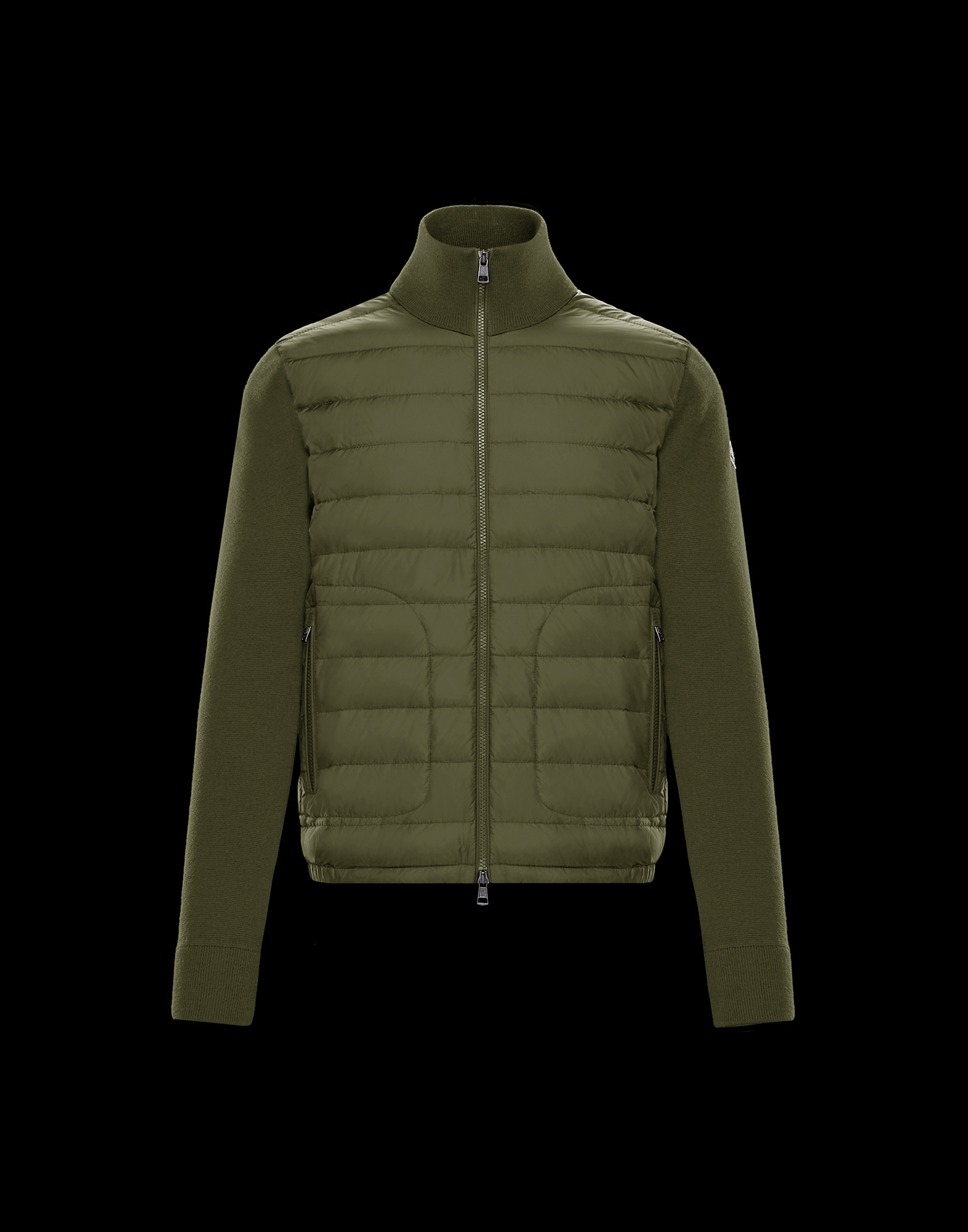 moncler cardigan dark blue