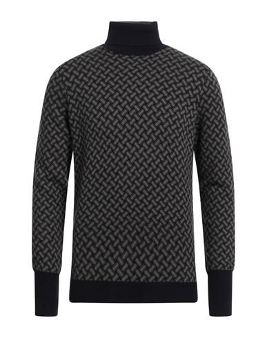 Drumohr Man Turtleneck Military Green Size 44 Cashmere