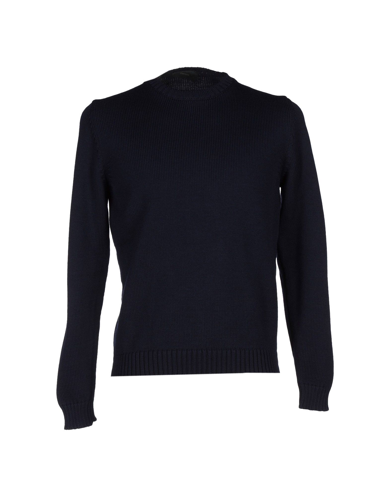 Zanone Sweaters In Blue