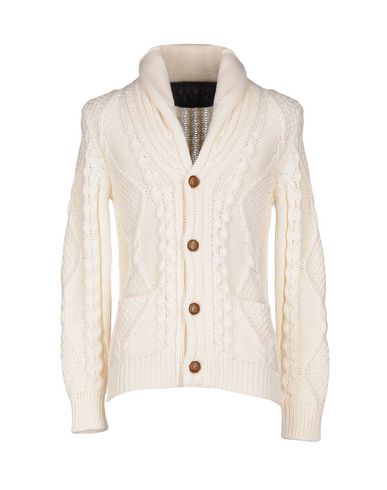 Shop Roberto Collina Man Cardigan Ivory Size 38 Merino Wool In White