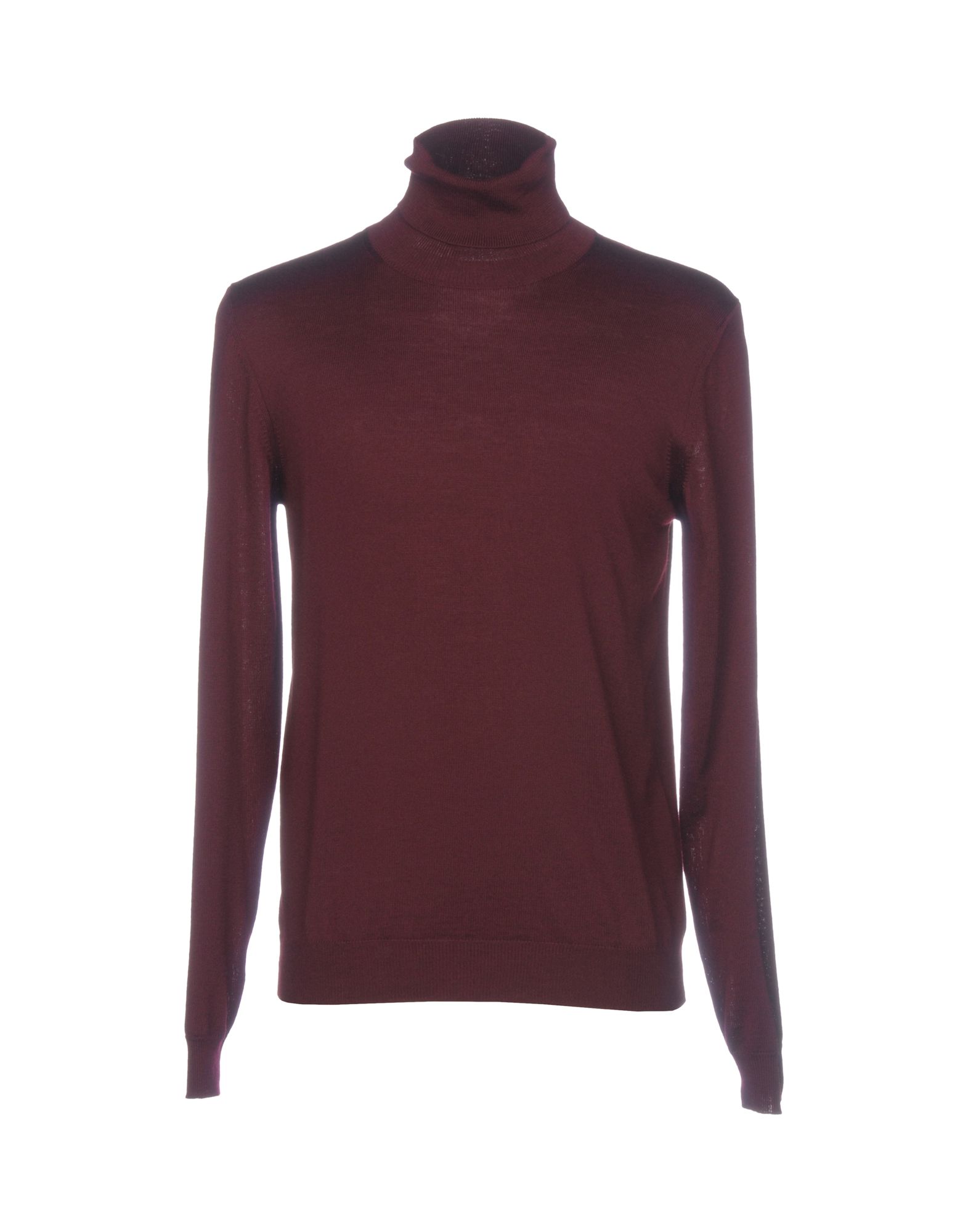 Zanone Turtlenecks In Maroon