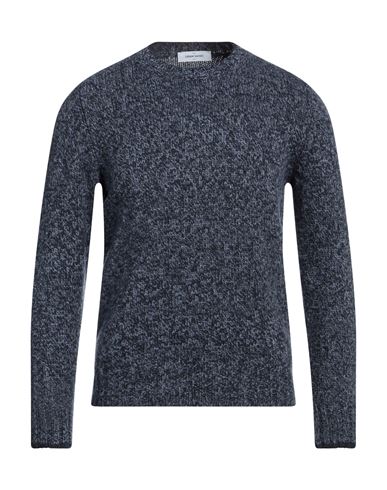 Gran Sasso Man Sweater Blue Size 38 Virgin Wool In Blue