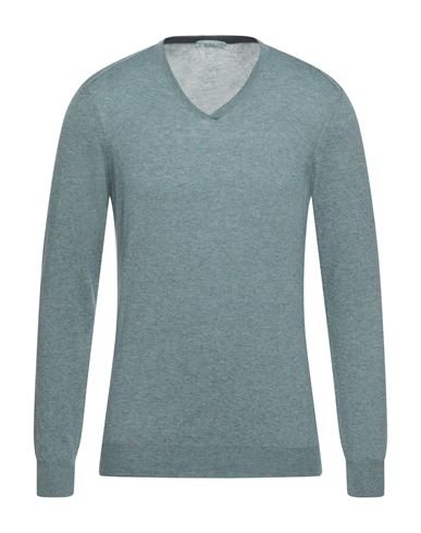 Block23 Man Sweater Sage green Size M Wool, Polyamide