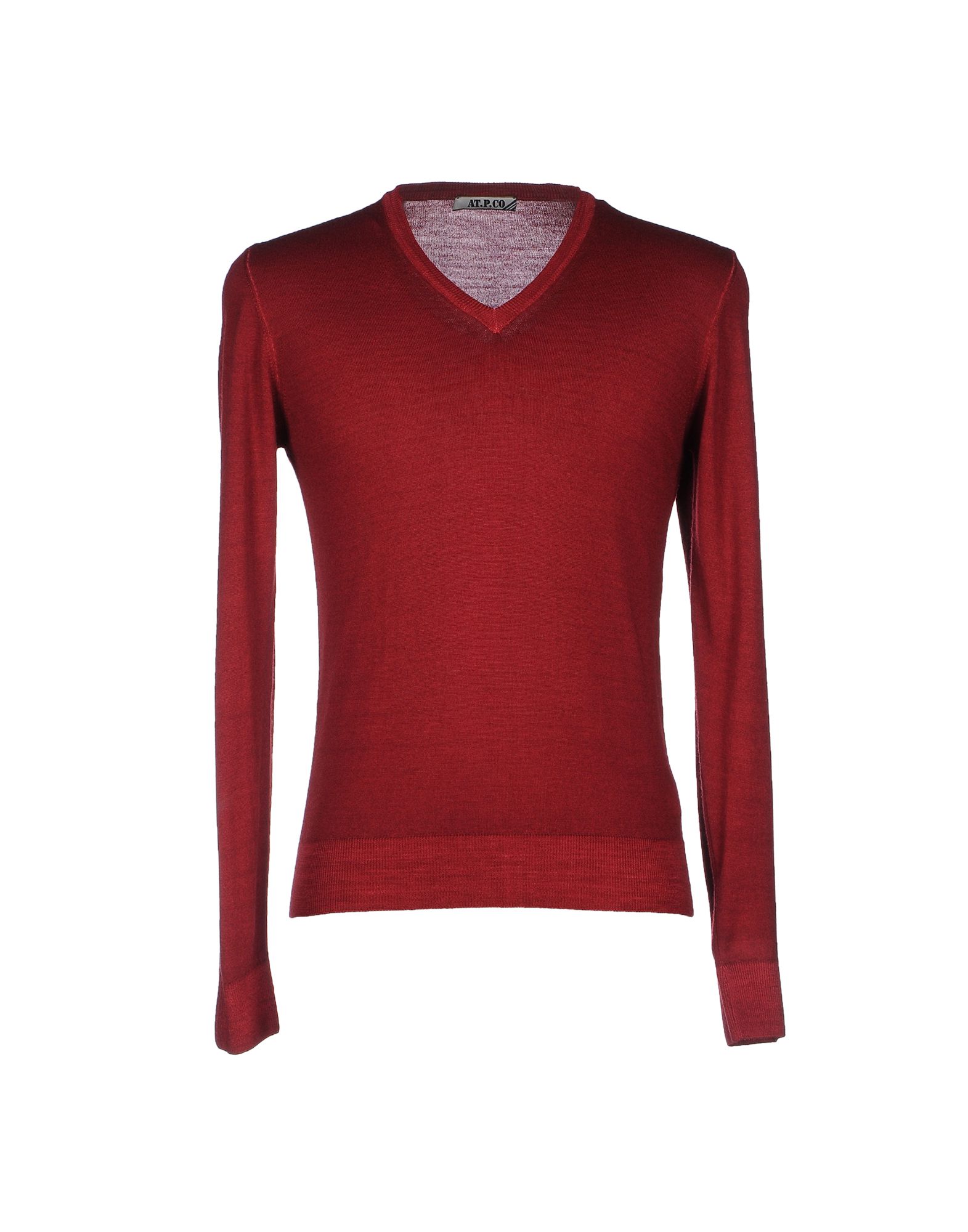 At.p.co Sweaters In Maroon
