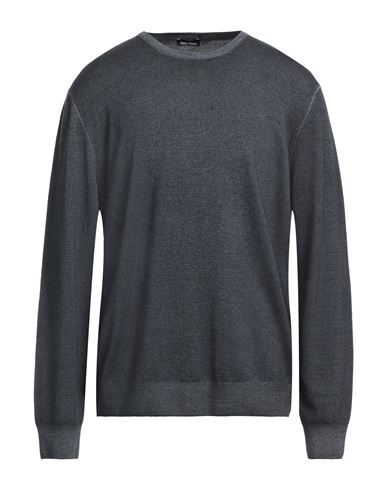 Barba Napoli Man Sweater Navy Blue Size 48 Virgin Wool