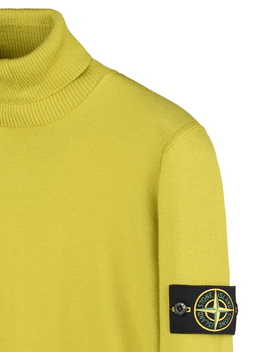 Stone island sale yellow turtleneck