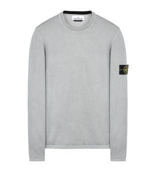 572B8 PIGMENT DYED Crewneck Stone Island Men - Official Online Store