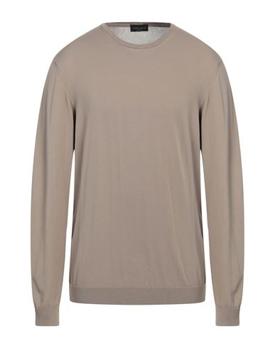 Roberto Collina Man Sweater Dove Grey Size 44 Cotton