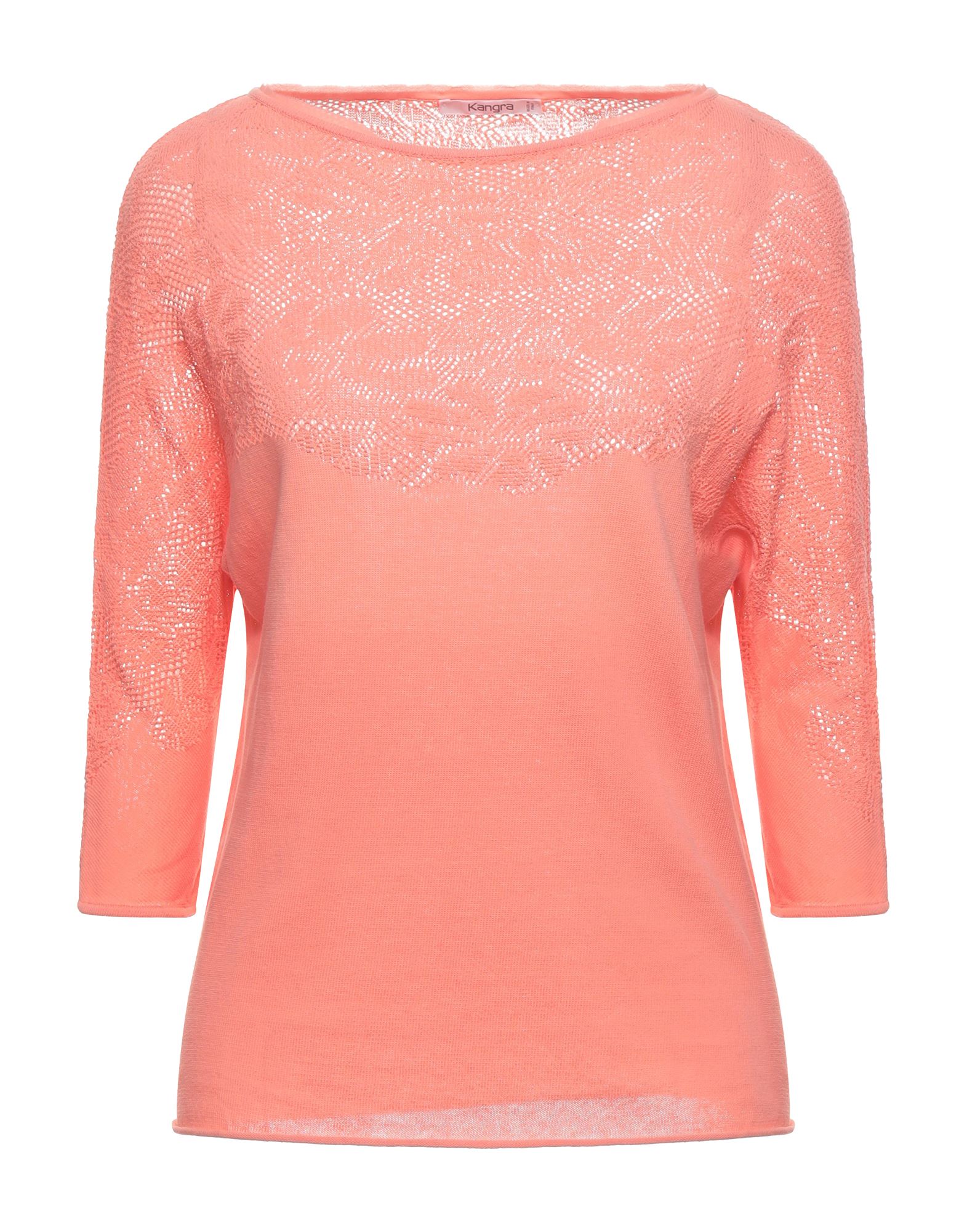 Kangra Cashmere Sweaters In Salmon Pink