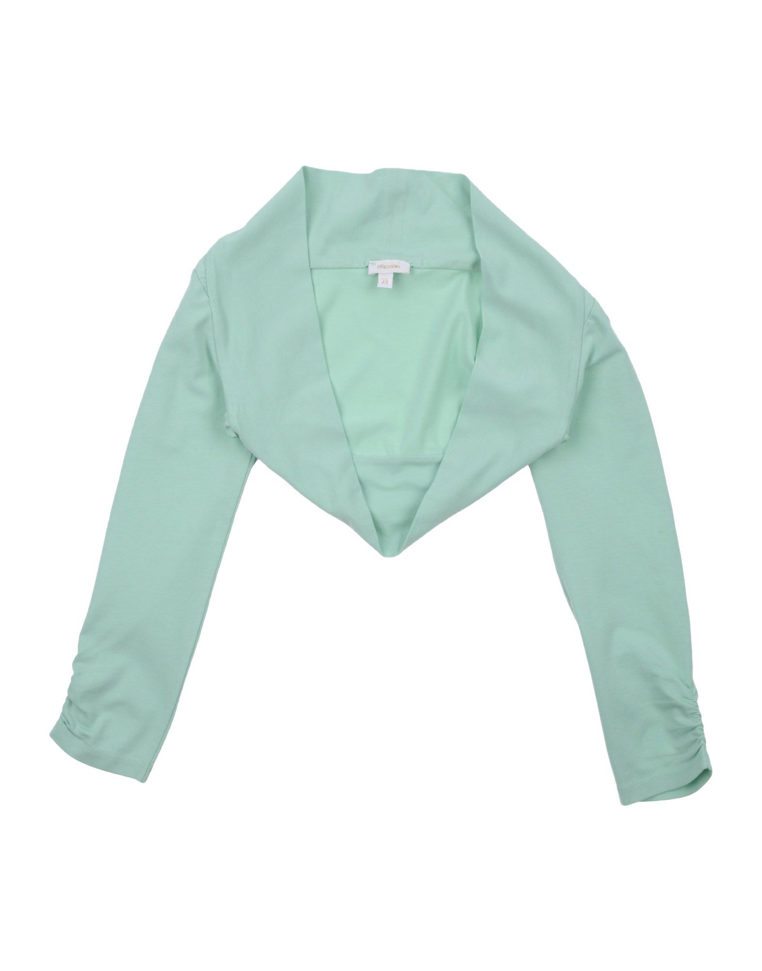 Microbe By Miss Grant Kids' Wrap Cardigans In Light Green