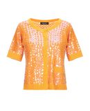 TWINSET Damen Strickjacke Farbe Orange Gr��e 7