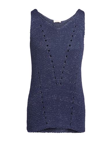 Woman Sweater Midnight blue Size M Viscose, Polyester, Metallic fiber, Polyamide