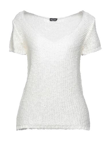 Woman Sweater Ivory Size M Viscose, Linen, Nylon