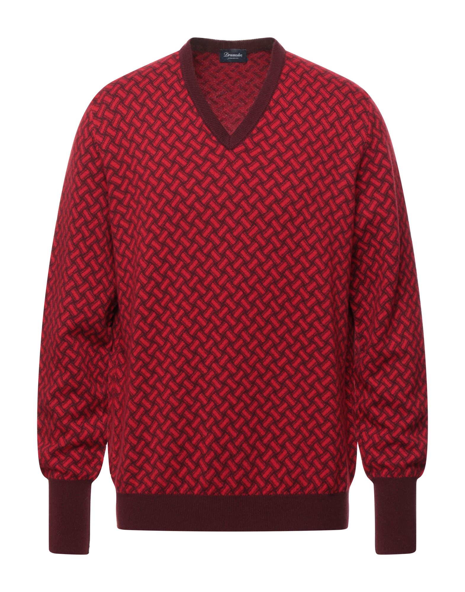 Drumohr Sweaters In Red