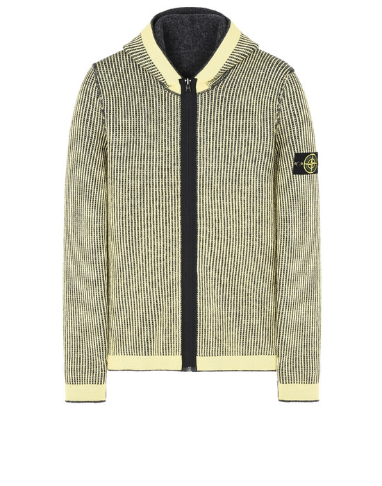 578D1 REVERSIBLE KNIT Cardigan Stone 