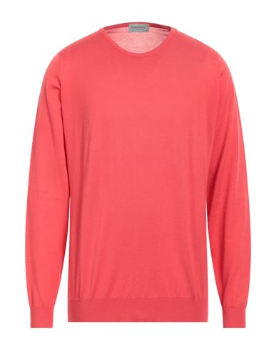 John Smedley Man Sweater Red Size Xl Cotton
