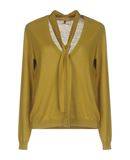 PATRIZIA PEPE Damen Strickjacke Farbe Ocker Gr��e 2