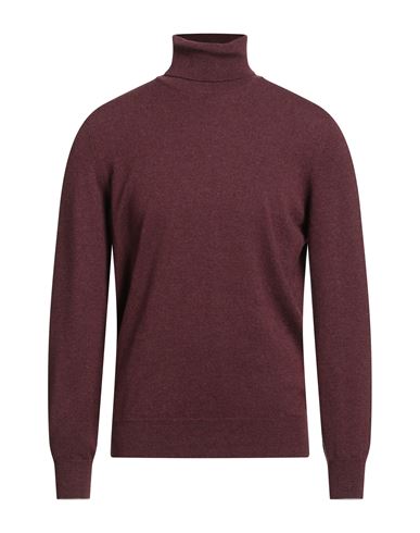 Brunello Cucinelli Man Turtleneck Plum Size 46 Cashmere In Purple