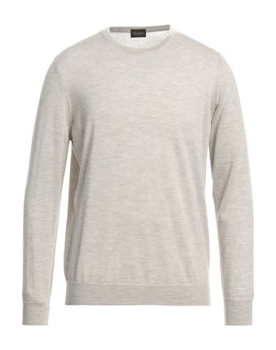 Drumohr Man Sweater Off White Size 42 Cashmere