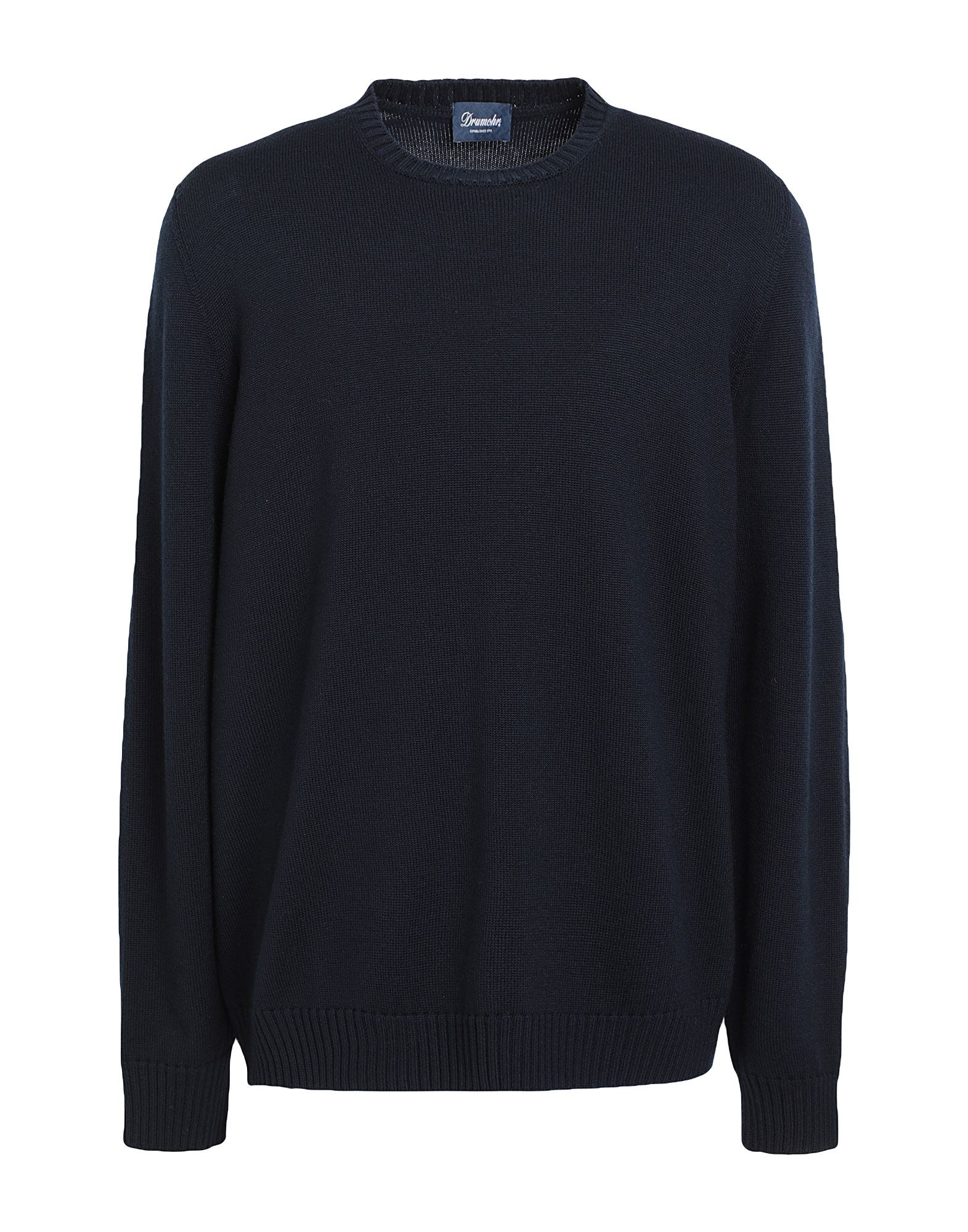 Drumohr Cotton Jersey In Blue