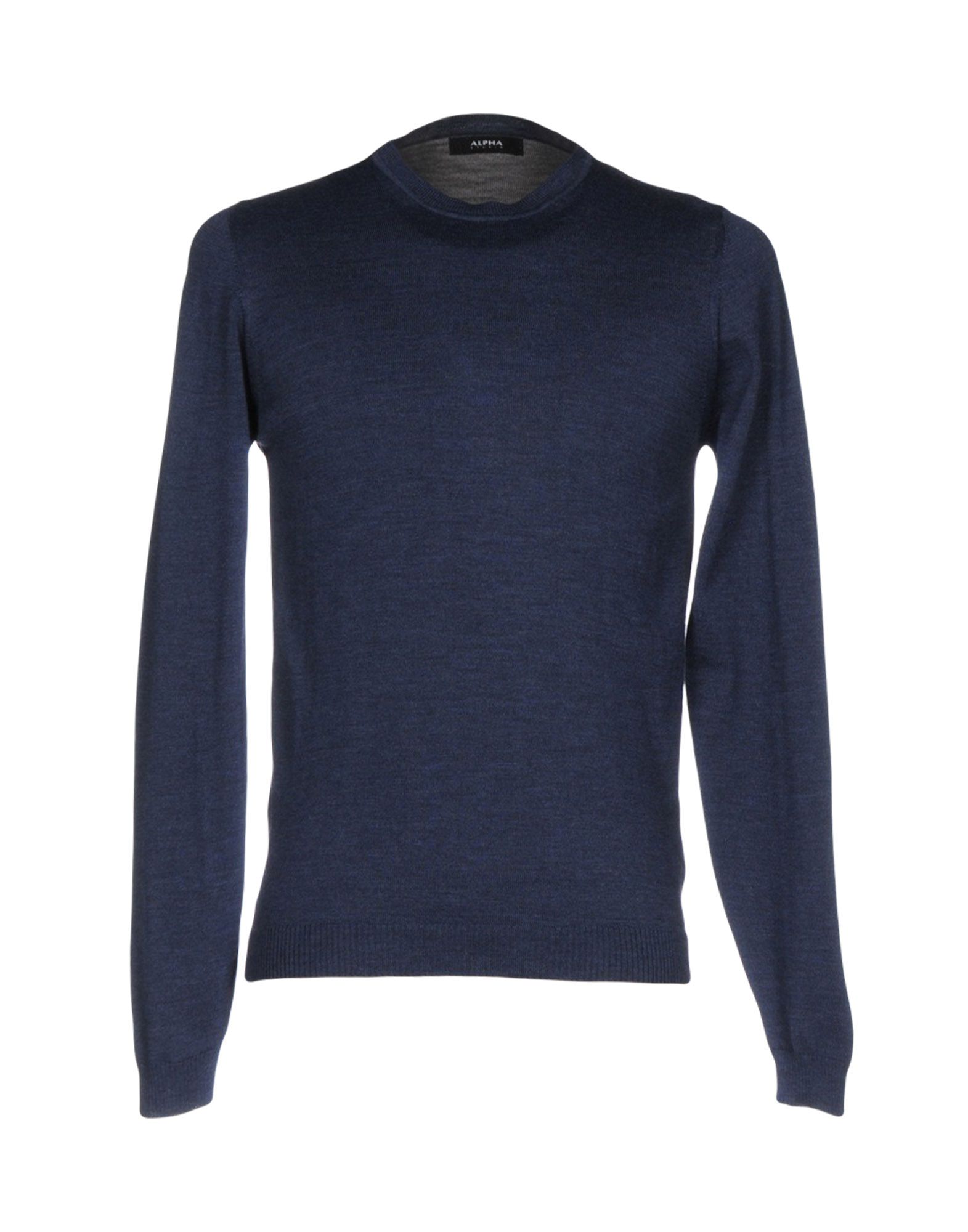 Alpha Studio Sweaters In Pastel Blue