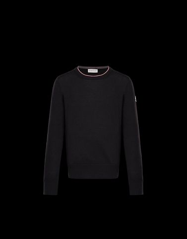 MONCLER СВИТЕР С КРУГЛЫМ ВЫРЕЗОМ - Джемперы с круглым вырезом - для-мужчин