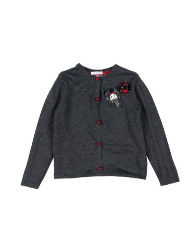 Dolce & Gabbana Babies'  Toddler Girl Cardigan Lead Size 7 Virgin Wool, Viscose, Wool In Gray