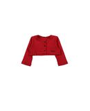LE BEB� M�dchen 0-24 monate Wickelpullover Farbe Rot Gr��e 4