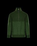 MONCLER ZIPPED MOCK POLO NECK - Jumpers - men