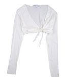 PATRIZIA PEPE M�dchen 9-16 jahre Wickelpullover Farbe Elfenbein Gr��e 10