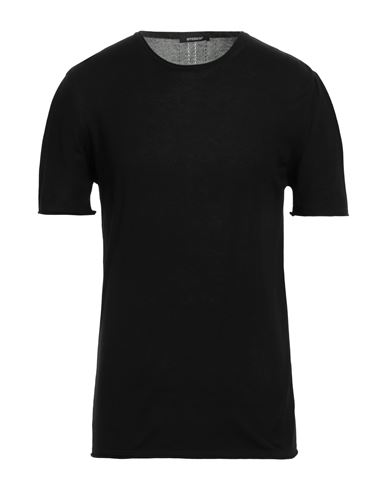 Man Sweater Black Size XL Cotton