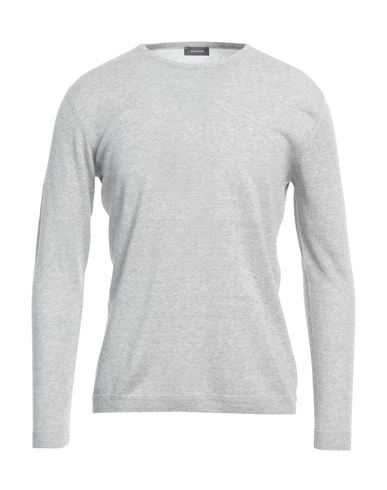 Shop Rossopuro Man Sweater Grey Size 7 Linen, Cotton