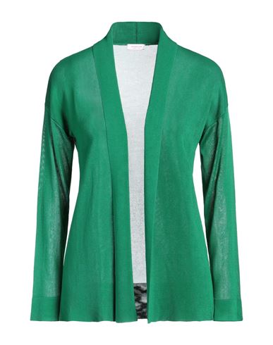 Woman Cardigan Green Size S Viscose