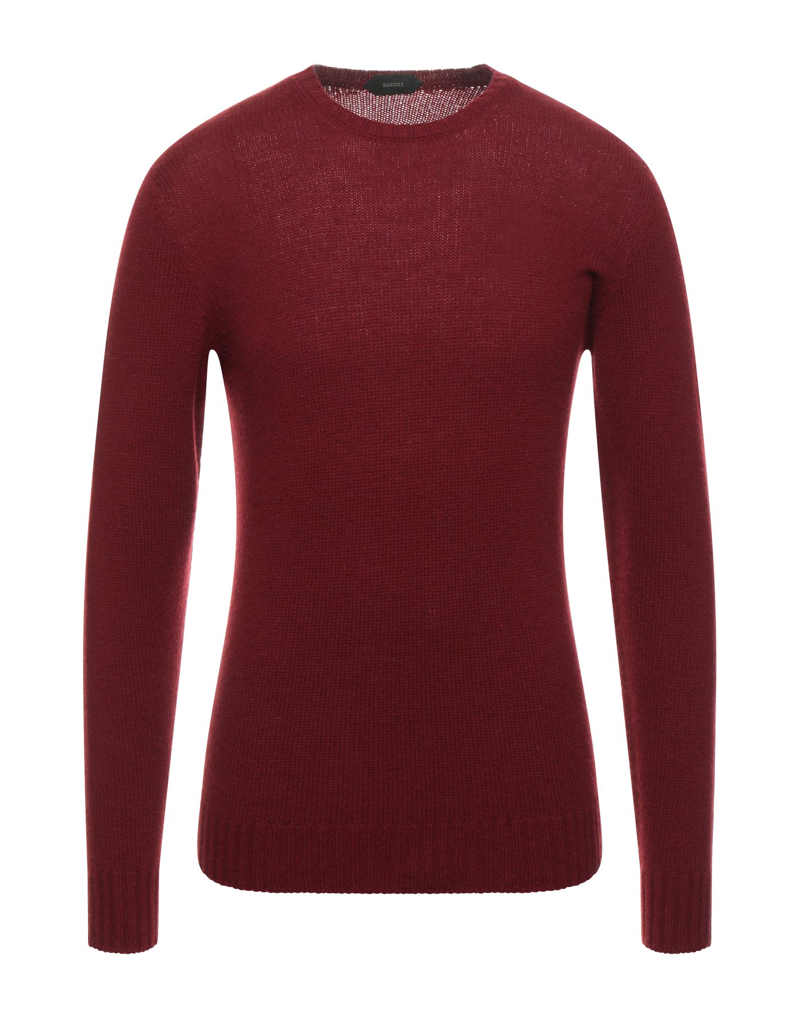Zanone Sweaters In Brick Red