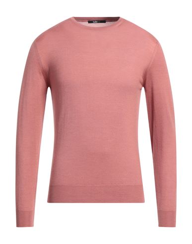 Suite 191 Man Sweater Pastel Pink Size 38 Cashmere, Silk